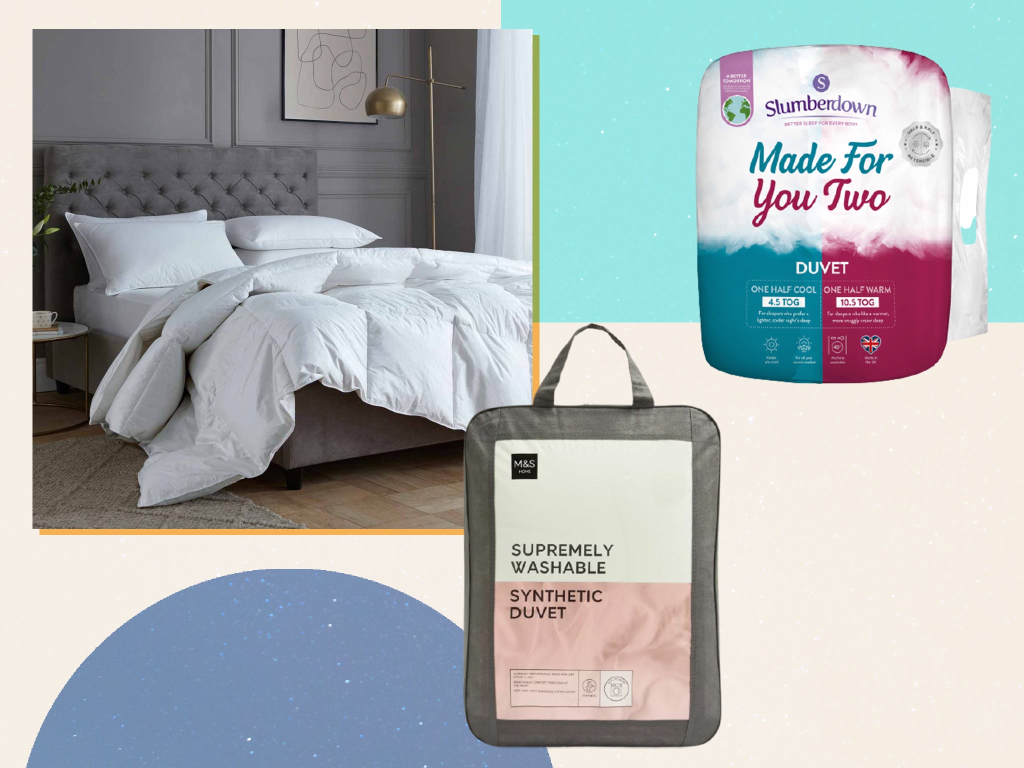 Marks and spencer goose feather duvet top